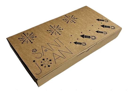 caja cocas kraft
